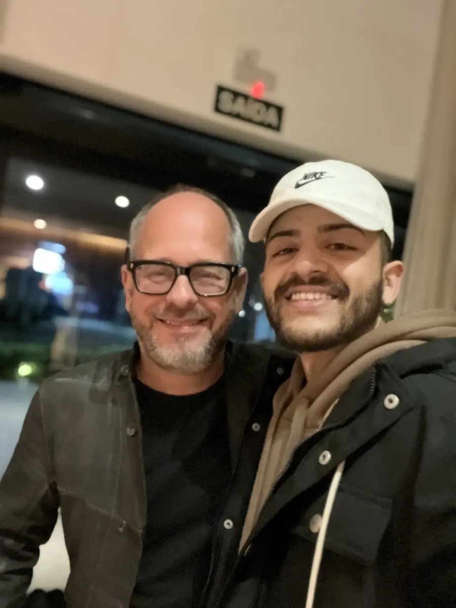 Erick com Oliver Huntemann
